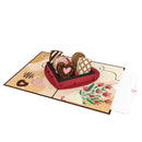 Pralinen Pop-Up Karte