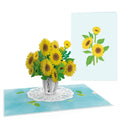 Sonnenblumen Pop-Up Karte