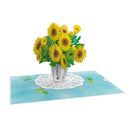 Sonnenblumen Pop-Up Karte