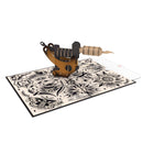 Tattoomaschine Pop-Up Karte