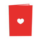 Teddybär mit Herz Pop-Up Karte