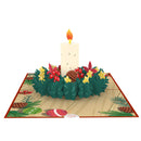 Adventskranz Pop-Up Karte