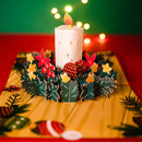 Adventskranz Pop-Up Karte
