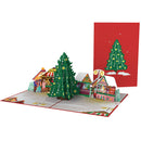 Weihnachtsmarkt Pop-Up Karte